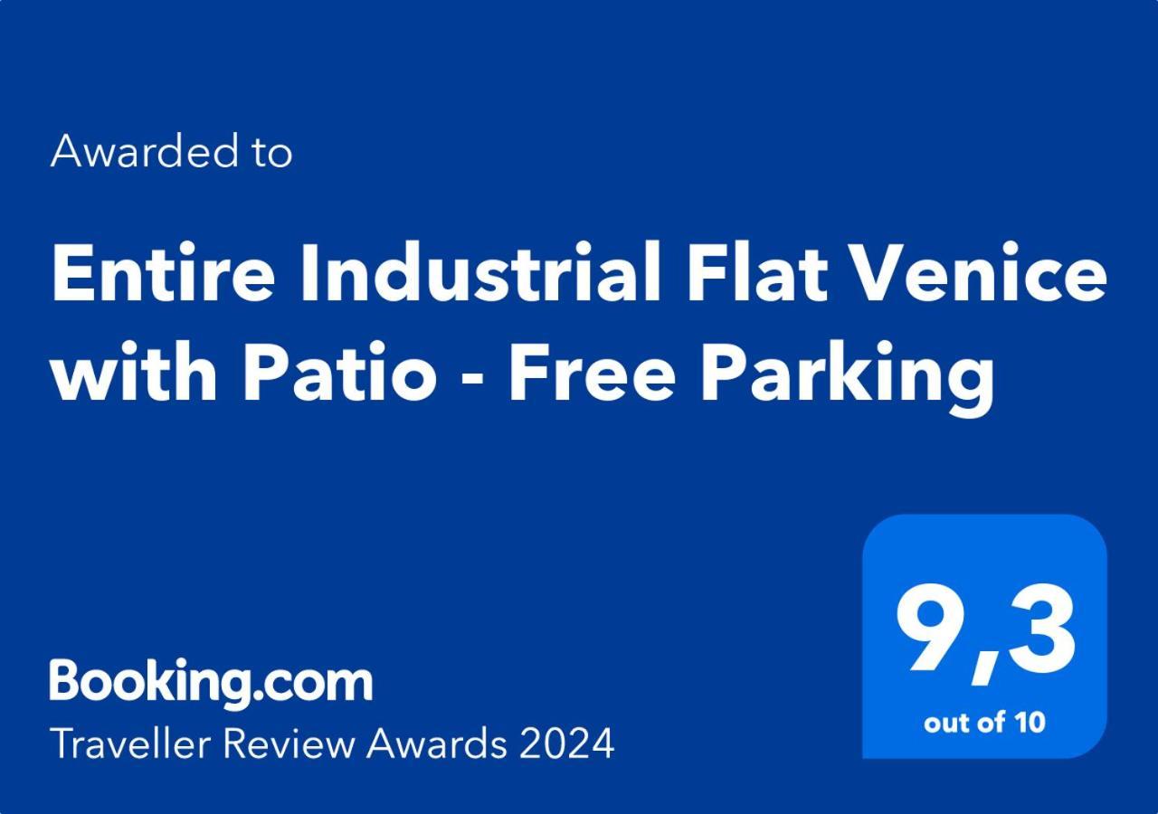 Entire Industrial Flat Venice With Patio - Free Parking